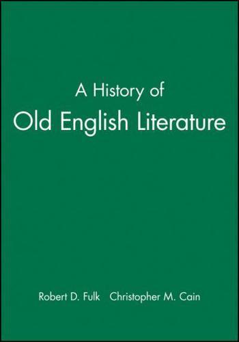 A History of Old English Literature