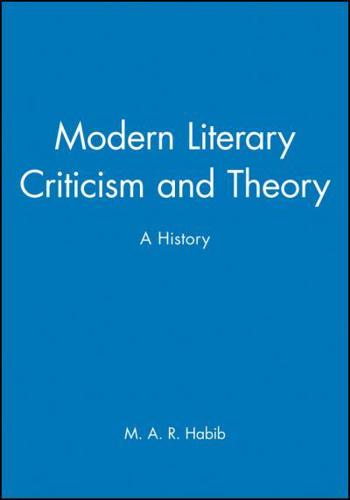 Modern Literary Criticism and Theory