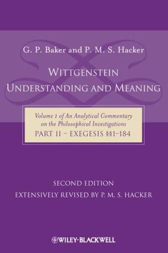 Wittgenstein Part 2 Exegesis SS1-184