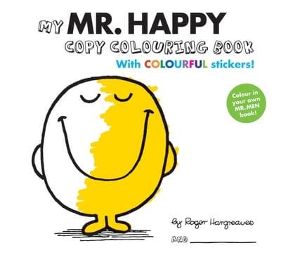 Mr Men Colour Your Own Mr Happy