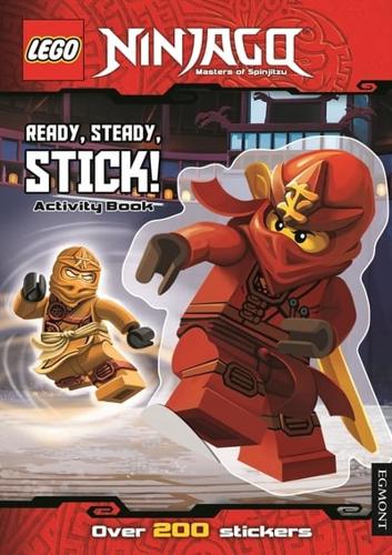 Lego¬ Ninjago Masters of Spinjitzu: Ready Steady Stick! (Sticker Activity Book)
