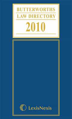 Butterworths Law Directory 2010