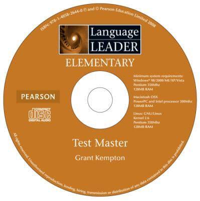 Language Leader Elementary Test Master CD-Rom for Pack