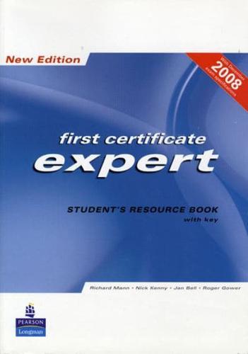 FCE Expert New Edition Students Resource Book ( With Key ) for Pack