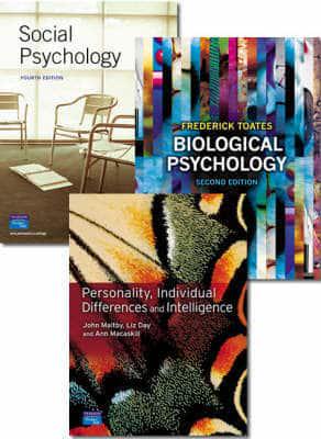 Valuepack: Social Psychology With OneKey Blackboard Access Card Hogg/Biological Psychology 2nd Edition With Companion Website GradeTracker : Student Access Card/Personality, Individual Differences and Intelligence