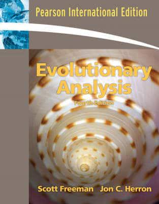 Valuepack:Evolutionary Analysis:International Edition/Animal Behaviour:Mechanism, Development, Function and Evolution