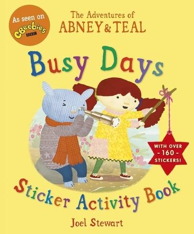 The Adventures of Abney & Teal: Busy Days Sticker Activity Book