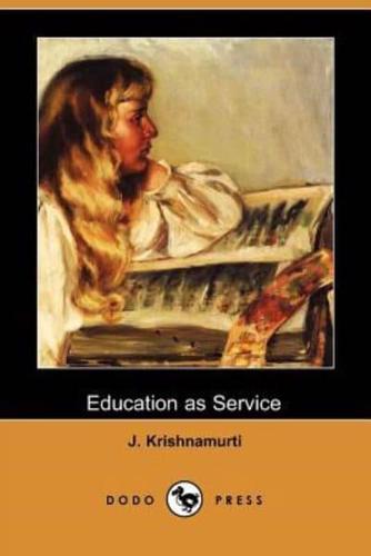 Education as Service (Dodo Press)