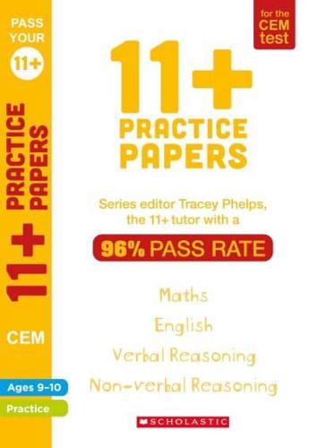 11+ Practice Papers for the CEM Test. Ages 9-10