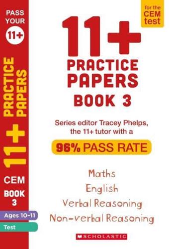 11+ Practice Papers for the CEM Test. Ages 10-11