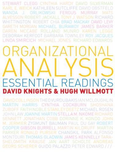 Organizational Analysis