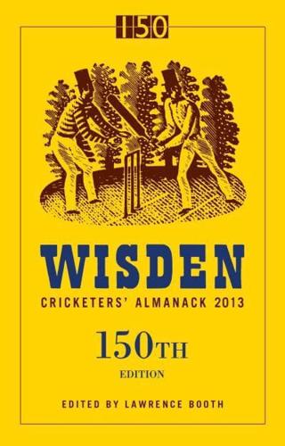 Wisden Cricketers' Almanack 2013