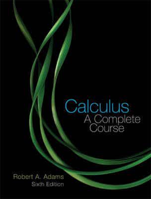 Valuepack:Calculus:A Complete Course/Student Solutions Manual Calculus:A Complete Course/Introduction to Linear Algebra:United States Edition