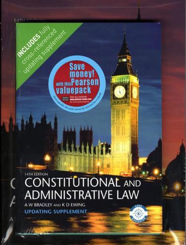 Valuepack:Law Express:Constritutional and Administrative Law, First Edition/Constitutional and Administrative Law 14th Edition Supplement