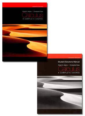 Valuepack:Calculus:A Complete Course/Student Solutions Manual for Calculus: A Complete Course/MathXL Student Access Card - 24 Month Access
