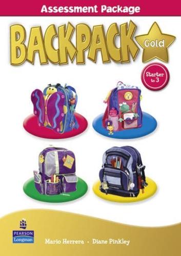 Backpack Gold Assessment Pack Book & M-Rom Str - 3 N/E Pack