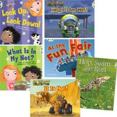 Learn at Home:Learn to Read at Home With Bug Club: Pink Pack Featuring Trucktown (Pack of 6 Reading Books With 4 Fiction and 2 Non-Fiction)