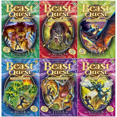 Beast Quest Series 6 Set: The World of Chaos