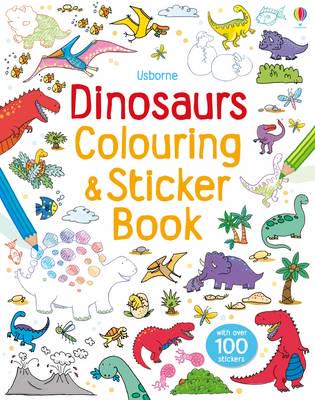 Dinosaurs Colouring & Sticker Book
