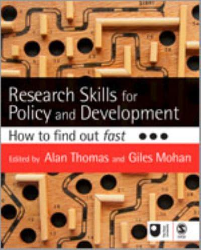 Research Skills for Policy and Development