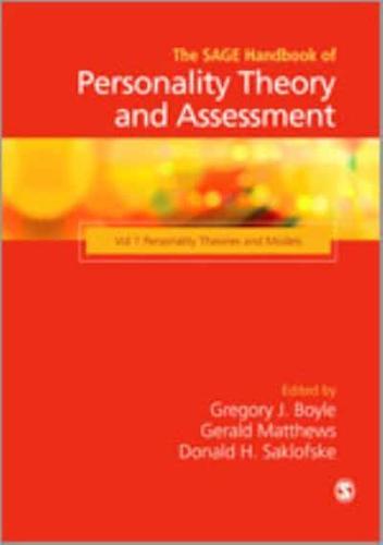 The SAGE Handbook of Personality Theory and Assessment