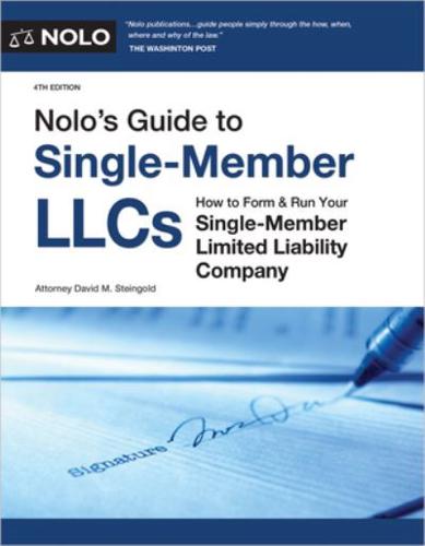 Nolo's Guide to Single-Member LLCs