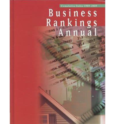 Business Rankings Annual 2009