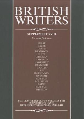 British Writers. Supplement XVIII