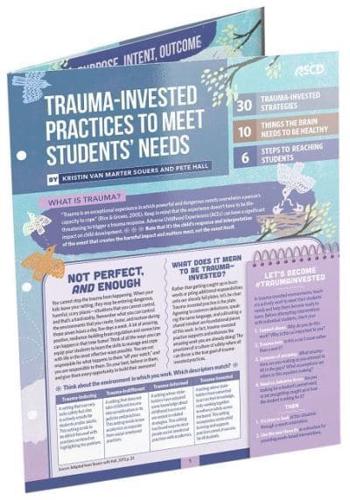 Trauma-Invested Practices to Meet Students' Needs (Quick Reference Guide 25-Pack)