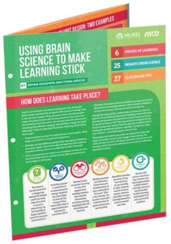 Using Brain Science to Make Learning Stick