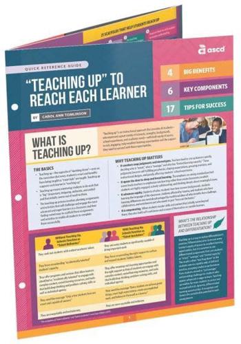 Teaching Up" to Reach Each Learner (Quick Reference Guide)