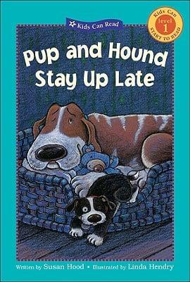 Pup and Hound Stay Up Late