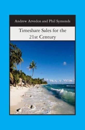 Timeshare Sales for the 21st Century