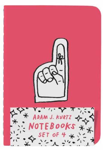 Adam J. Kurtz Notebooks (Set of 4)