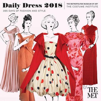 Daily Dress 2018 Wall Calendar