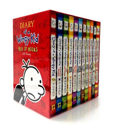 Diary of a Wimpy Kid Box of Books 1-11 (Export Edition)