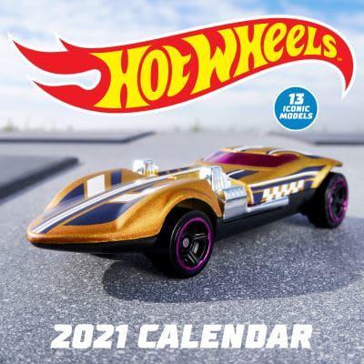 Hot Wheels 2021 Wall Calendar