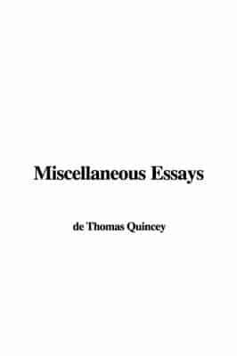 Miscellaneous Essays