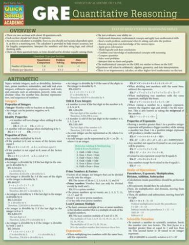 GRE - Quantitative Reasoning