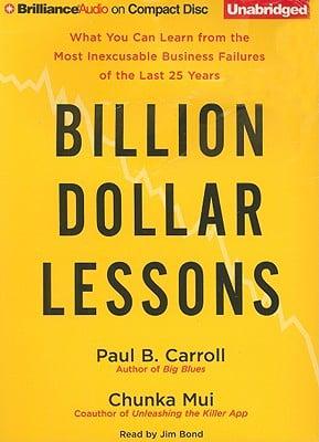 Billion Dollar Lessons