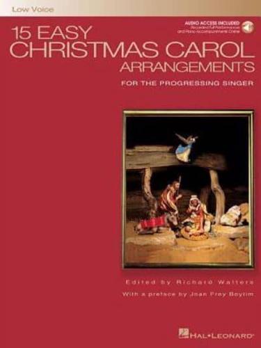 15 Easy Christmas Carol Arrangements