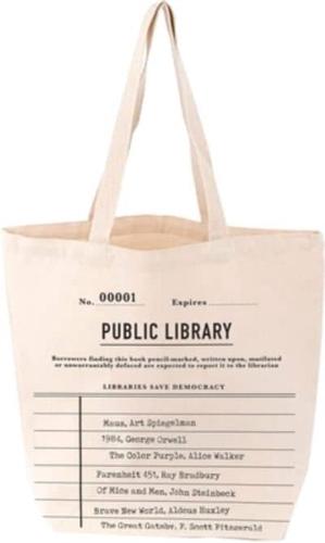 Libraries Save Democracy Tote