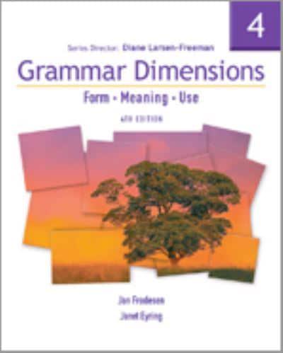 Grammar Dimensions 4: Workbook