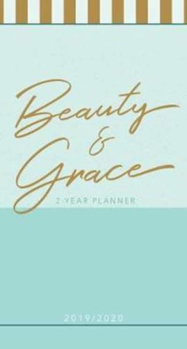 2019/2020 2 Year Pocket Planner: Beauty & Grace (Pale Blue)