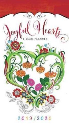 2019/2020 2 Year Pocket Planner: Joyful Hearts