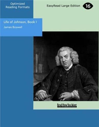 Life of Johnson, Book I