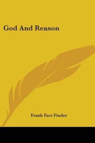 God And Reason
