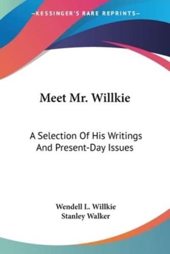 Meet Mr. Willkie