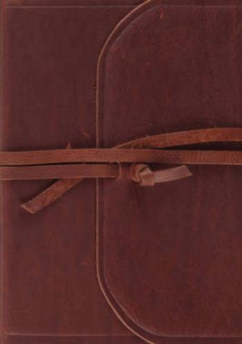 ESV Study Bible (Brown, Flap With Strap)