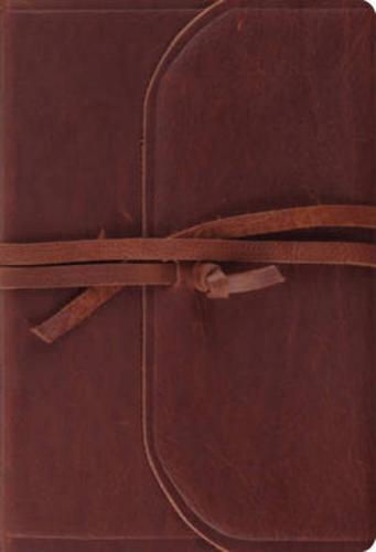 ESV Student Study Bible (Brown, Flap With Strap)